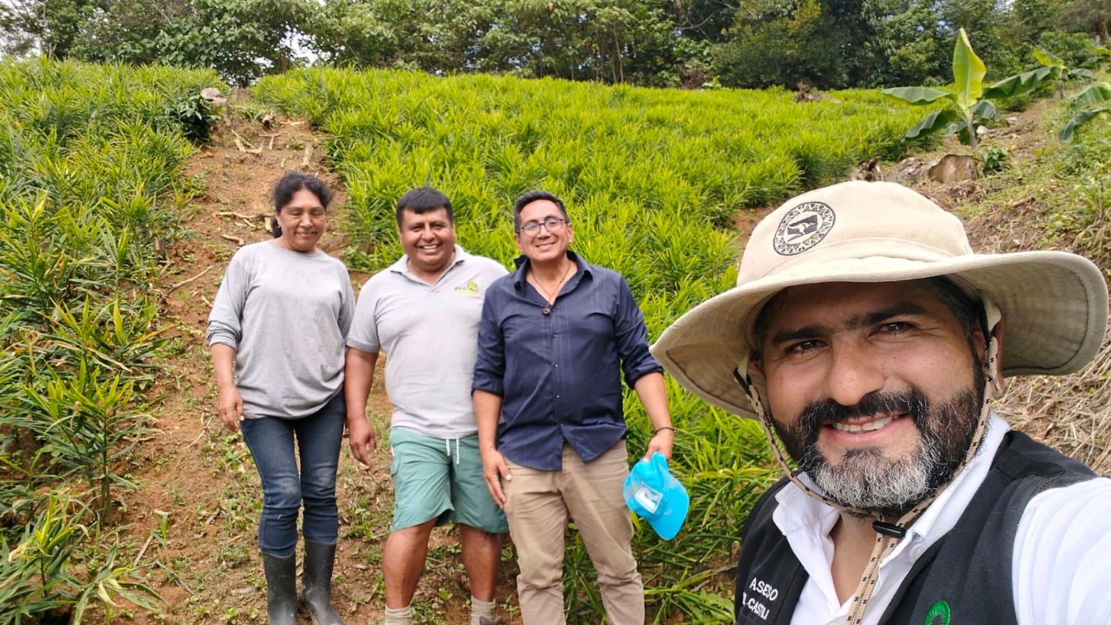 Asesor con piña